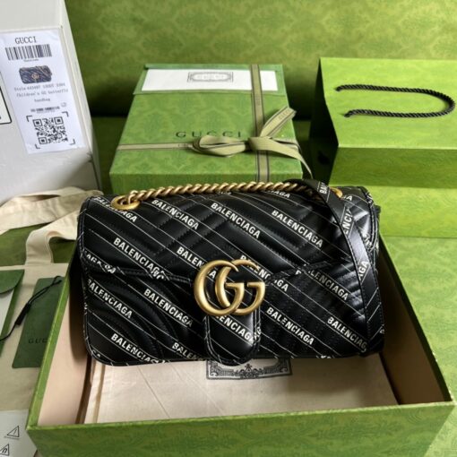 Gucci x Balenciaga Bag Black 443497