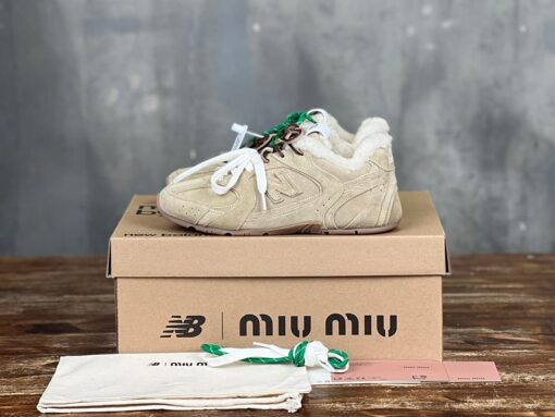 New Balance x Miu Miu Shearling