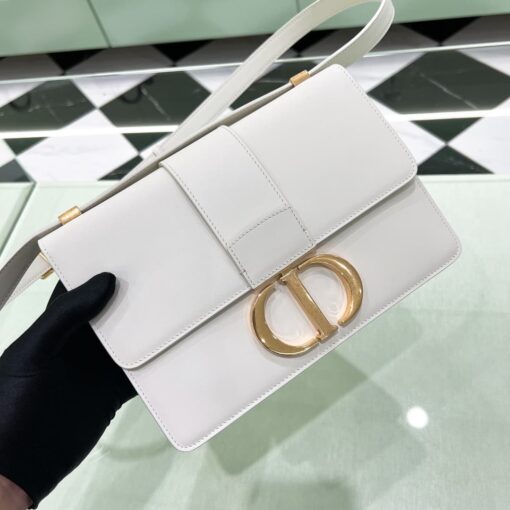 Dior 30 Montaigne Bag White