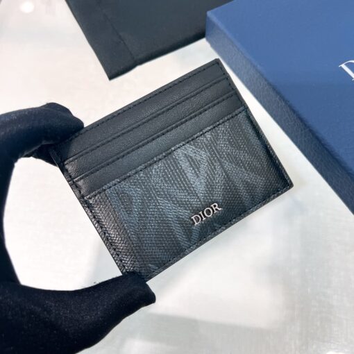 Dior Essentials Card Holder Black