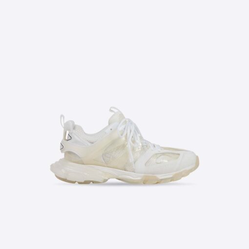 Balenciaga Track Clear Sole Cream White