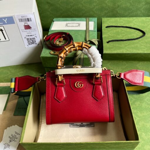 Gucci HandBag Red 702732