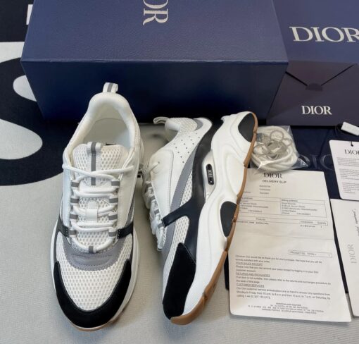 Dior B22 White Black Gum