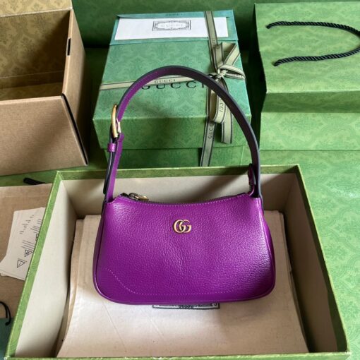 Gucci HandBag Purple 739076