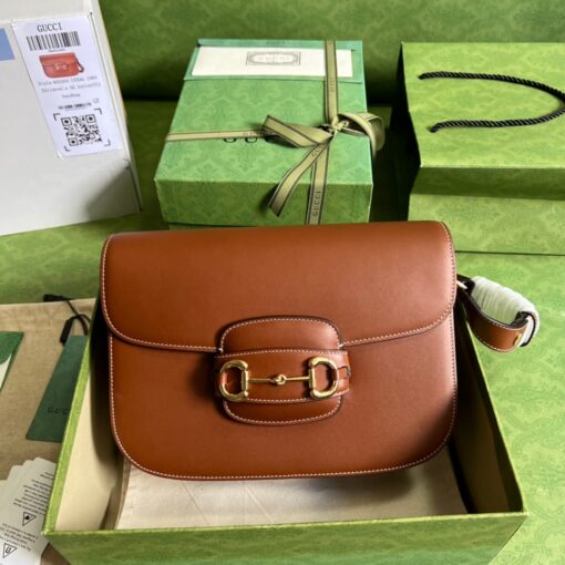 Gucci Shoulder Bag Brown 602204