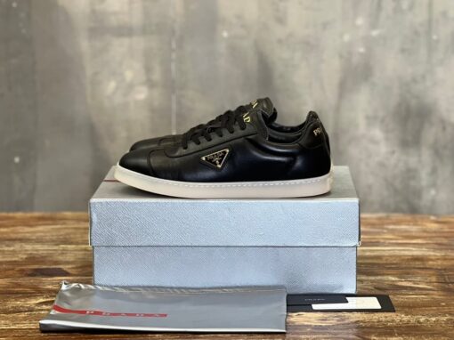 Prada Lane Leather Sneakers