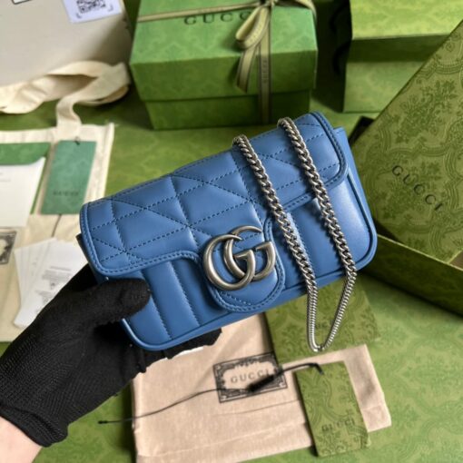 Gucci Shoulder Blue Bag 476433