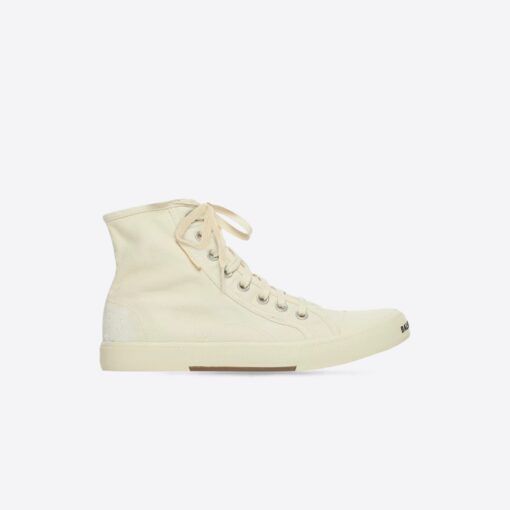 Balenciaga Paris High Destroyed - White