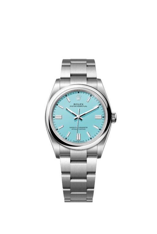 Watch Rolex Oyster Perpetual 41 Turquoise blue