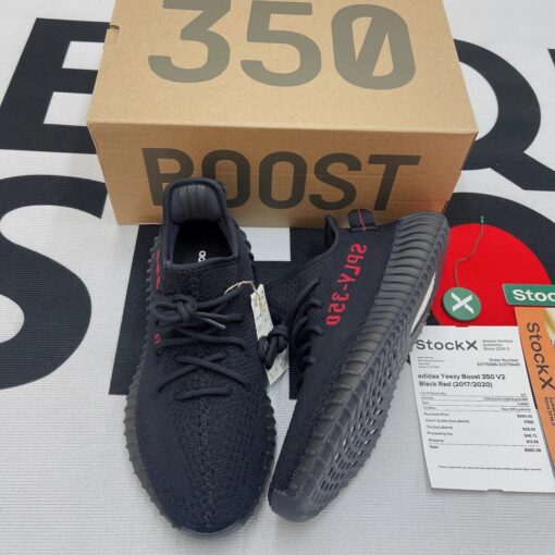 Yeezy 350 V2 Core Black Red