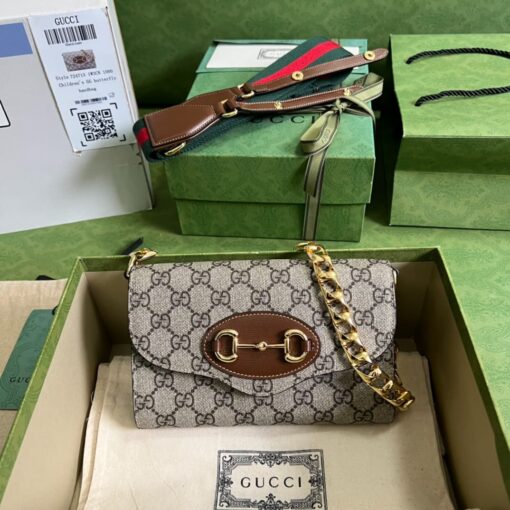 Gucci Shoulder Bag Brown 724713