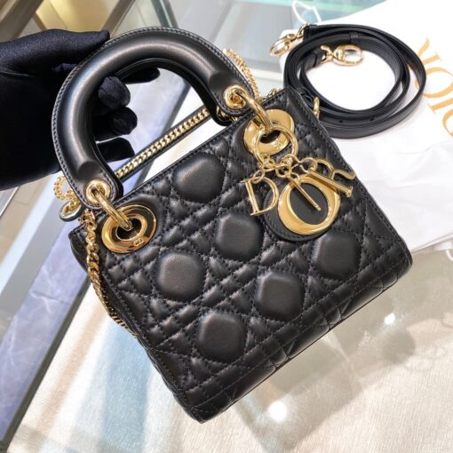 Dior Mini Lady Bag Black