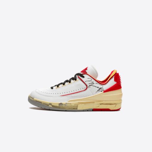 Air Jordan 2 Retro Low SP Off-White Red