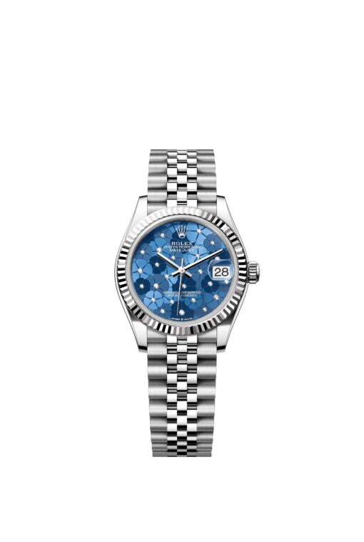 Watch Rolex Datejust 31 Floral blue