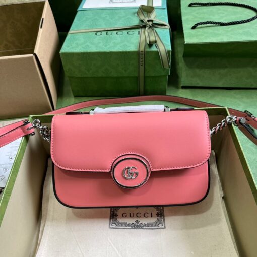 Gucci Shoulder Bag Pink 739722