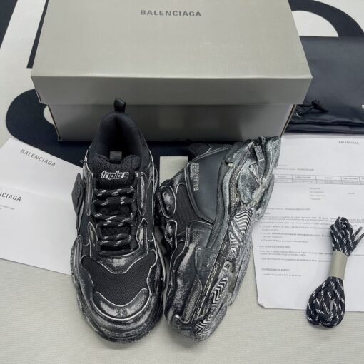 Balenciaga Triple S Faded Black