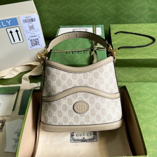 Gucci HandBag Beige 696011