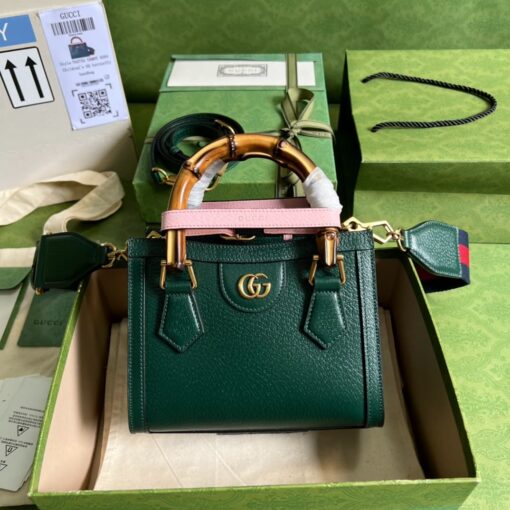 Gucci HandBag Green 702732