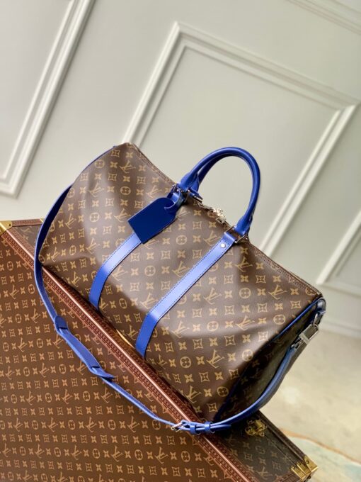 LV Keepall Bandoulière 50 Blue