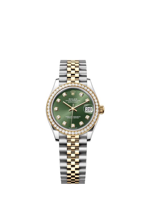 Watch Rolex Datejust 31 Olive Gold