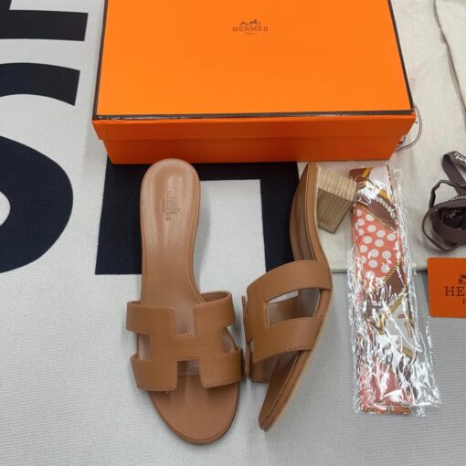 Hermes Oasis Sandal Brown (Wmns)