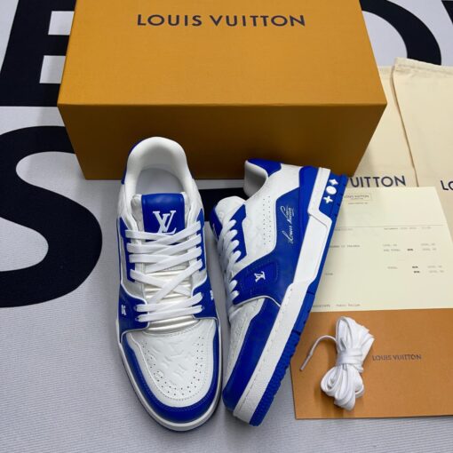 LV Trainer Mini Monogram Blue