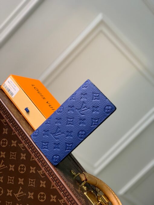 LV Brazza Wallet River Blue