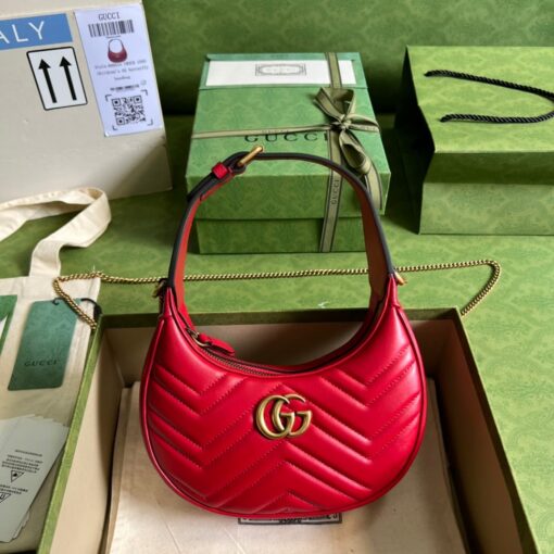 Gucci HandBag Red 699514