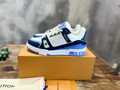 LV Trainer Nubuck Blue