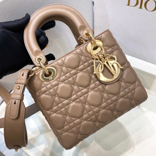 Dior Small Lady Bag Brown