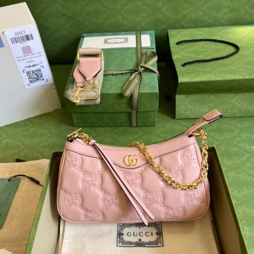 Gucci Shoulder Bag Pink 735049