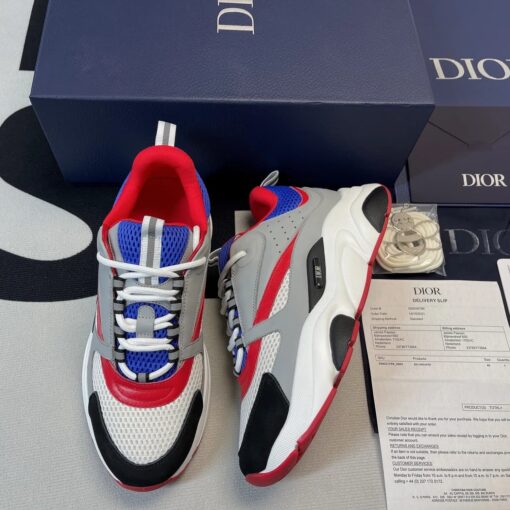 Dior B22 Grey Red Blue