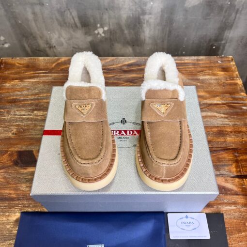 Prada Sheepskin Loafers (Women's)