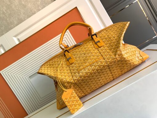 Goyard Bowling 55 bag Yellow