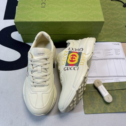 Gucci Rhyton Logo Ivory