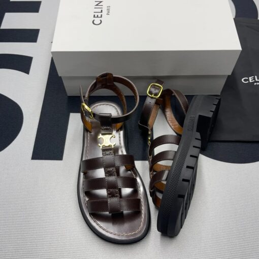 Celine Gladiator Sandal Brown (Wmns)