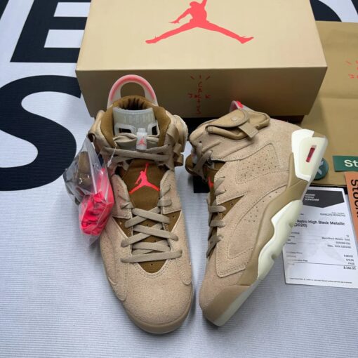 Air Jordan 6 Retro Travis Scott British Khaki