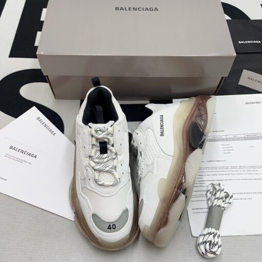 Balenciaga Triple S Clear Sole Grey