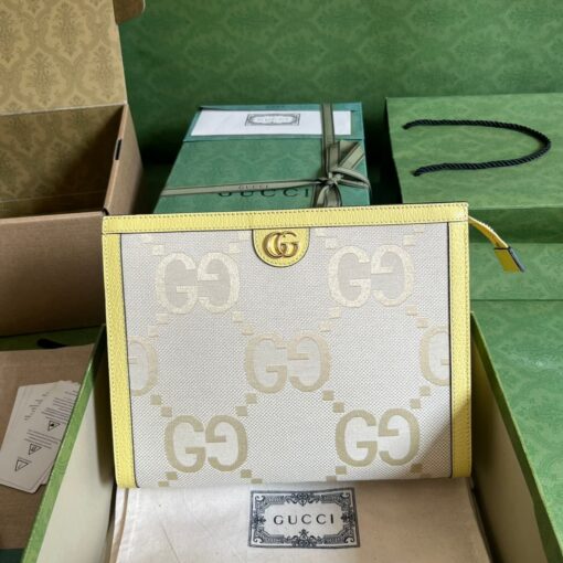 Gucci Clutches Yellow 625549