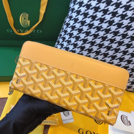 Goyard GM Wallet Yellow