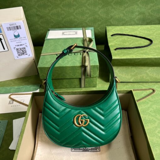 Gucci HandBag Green 699514