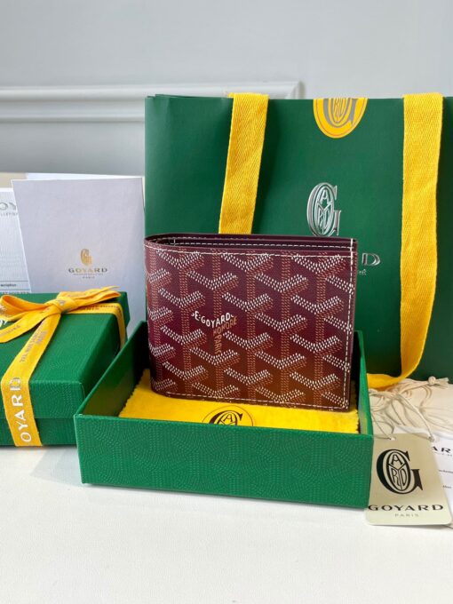 Goyard Victoire Wallet Burgundy