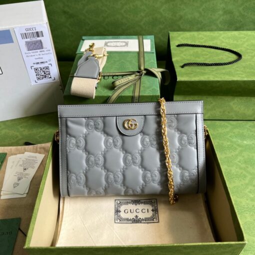 Gucci Shoulder Bag Grey 702200