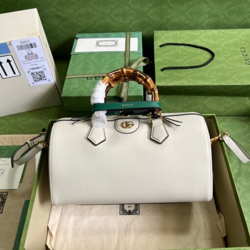 Gucci Savoy Bag White 655663