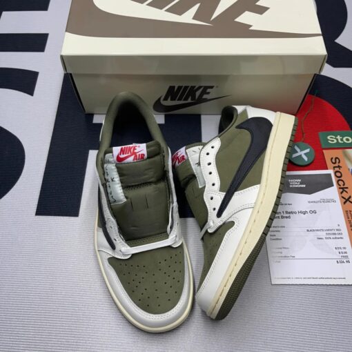 Air Jordan Travis Scott 1 Low OG Medium Olive