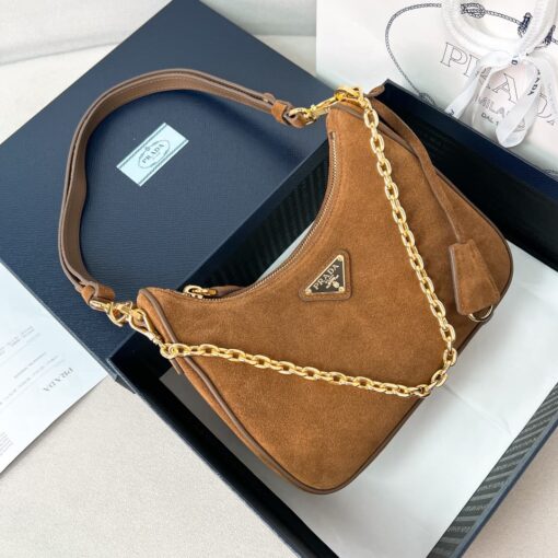 Prada Re-Edition suede Handbag