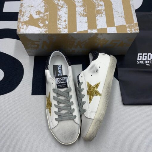 Golden Goose Superstar Gold Glitter