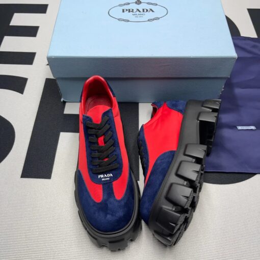 Prada Loafers Red/Navy