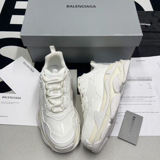 Balenciaga Triple S Patent White