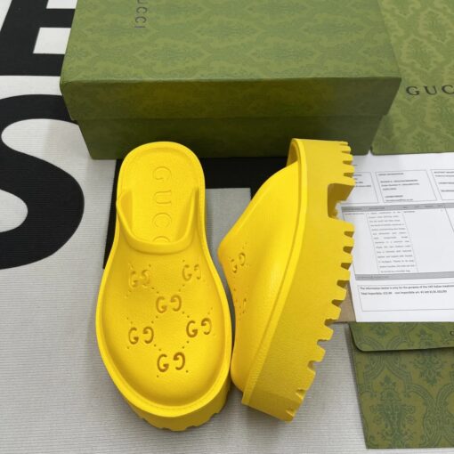 Gucci Slip On Sandal Yellow (Wmns)